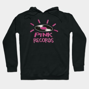 Pink Records Hoodie